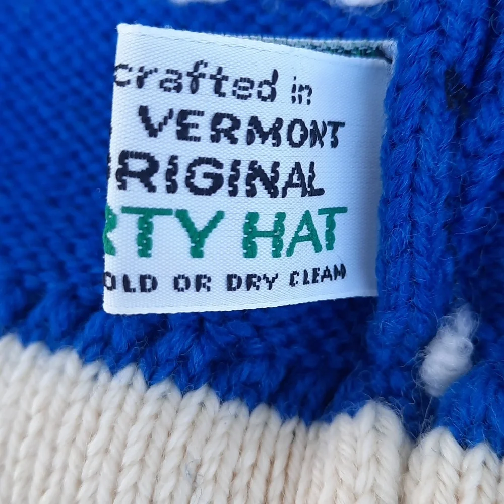 Vintage Moriarty Hat Ski Cap Knit Winter Beanie Hand knit Wool Unisex